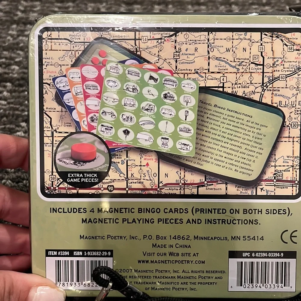 3 Travel magnetic games